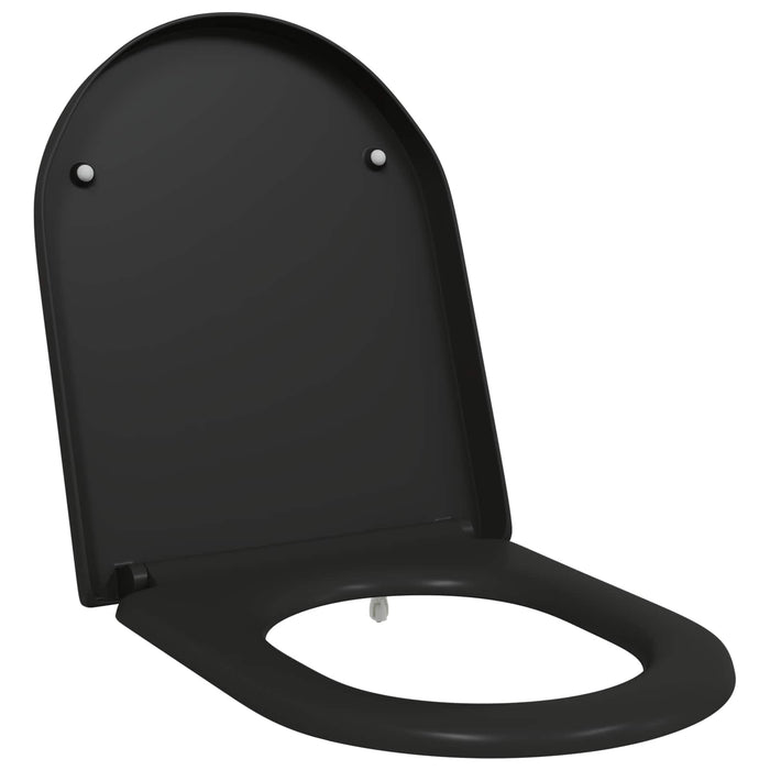 Capacul de toaletă Negru 49 x 36 x 4 cm Duroplast - WALTI WALTI