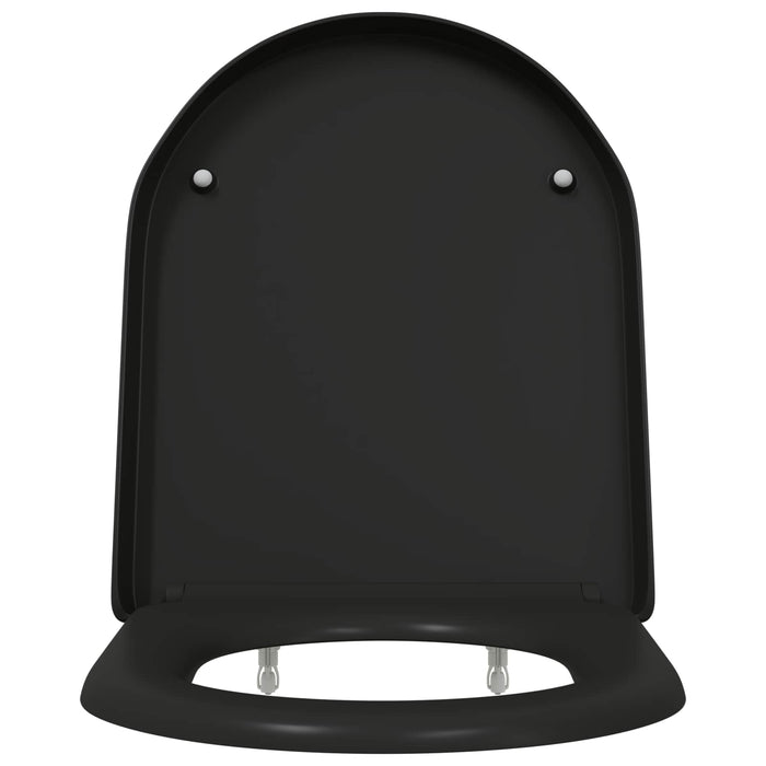 Capacul de toaletă Negru 49 x 36 x 4 cm Duroplast - WALTI WALTI