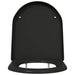 Capacul de toaletă Negru 49 x 36 x 4 cm Duroplast - WALTI WALTI