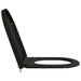 Capacul de toaletă Negru 49 x 36 x 4 cm Duroplast - WALTI WALTI