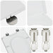 Capacul de toaletă Alb 49 x 36 x 4 cm Duroplast - WALTI WALTI