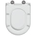 Capacul de toaletă Alb 49 x 36 x 4 cm Duroplast - WALTI WALTI