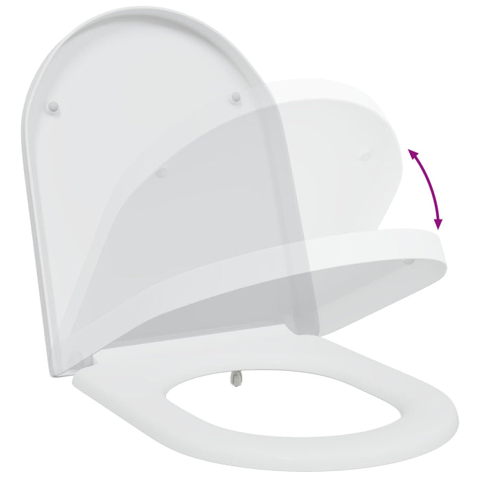 Capacul de toaletă Alb 49 x 36 x 4 cm Duroplast - WALTI WALTI