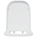 Capacul de toaletă Alb 47,5 x 35 x 3,6 cm Duroplast - WALTI WALTI
