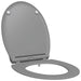 Capacul de toaletă Gri 47 x 37,5 x 3,8 cm Duroplast - WALTI WALTI