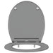 Capacul de toaletă Gri 47 x 37,5 x 3,8 cm Duroplast - WALTI WALTI