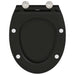 Capacul de toaletă Negru 47 x 37,5 x 3,8 cm Duroplast - WALTI WALTI