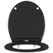 Capacul de toaletă Negru 47 x 37,5 x 3,8 cm Duroplast - WALTI WALTI