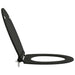 Capacul de toaletă Negru 47 x 37,5 x 3,8 cm Duroplast - WALTI WALTI