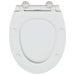 Capacul de toaletă Alb 47 x 37,5 x 3,8 cm Duroplast - WALTI WALTI