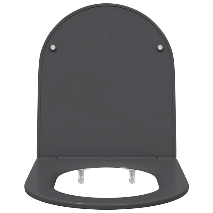 Capacul de toaletă Antracit 47 x 36 x 3,4 cm Duroplast - WALTI WALTI