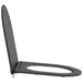Capacul de toaletă Antracit 47 x 36 x 3,4 cm Duroplast - WALTI WALTI