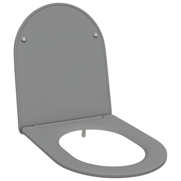 Capacul de toaletă Gri 47 x 36 x 3,4 cm Duroplast - WALTI WALTI