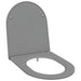 Capacul de toaletă Gri 47 x 36 x 3,4 cm Duroplast - WALTI WALTI