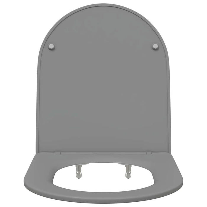 Capacul de toaletă Gri 47 x 36 x 3,4 cm Duroplast - WALTI WALTI