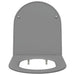 Capacul de toaletă Gri 47 x 36 x 3,4 cm Duroplast - WALTI WALTI