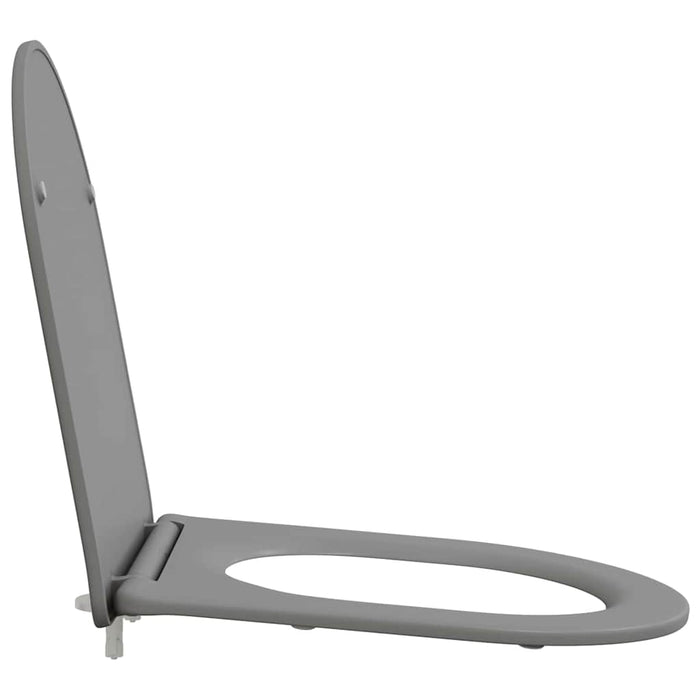 Capacul de toaletă Gri 47 x 36 x 3,4 cm Duroplast - WALTI WALTI