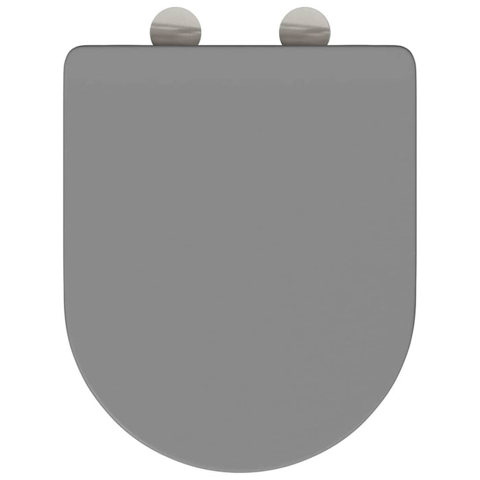 Capacul de toaletă Gri 47 x 36 x 3,4 cm Duroplast - WALTI WALTI