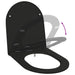 Capacul de toaletă Negru 47 x 36 x 3,4 cm Duroplast - WALTI WALTI