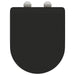 Capacul de toaletă Negru 47 x 36 x 3,4 cm Duroplast - WALTI WALTI
