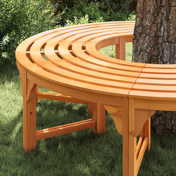 Bancă cu arbori 2 pcs Maro 160 x 160 x 45cm - WALTI WALTI