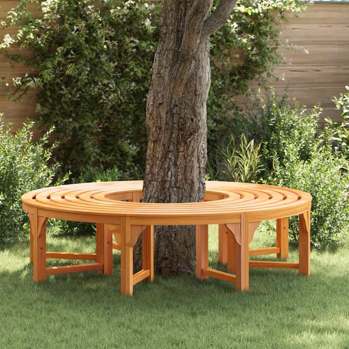 Bancă cu arbori 2 pcs Maro 160 x 160 x 45cm - WALTI WALTI