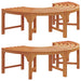 Bancă cu arbori 2 pcs Maro 160 x 160 x 45cm - WALTI WALTI