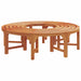 Bancă cu arbori 2 pcs Maro 160 x 160 x 45cm - WALTI WALTI