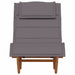 Șezlong 2 pcs Maro 60 x 154 x 74cm Lemn masiv de acacia - WALTI WALTI