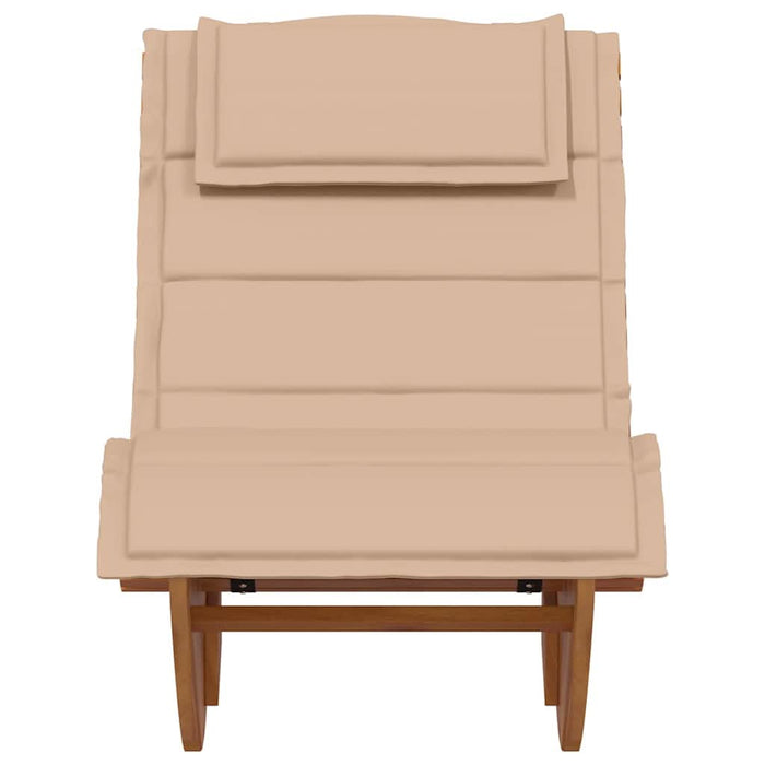 Șezlong 2 pcs Maro 60 x 154 x 74cm Lemn masiv de acacia - WALTI WALTI