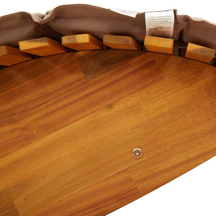 Șezlong 2 pcs Maro 60 x 154 x 74cm Lemn masiv de acacia - WALTI WALTI