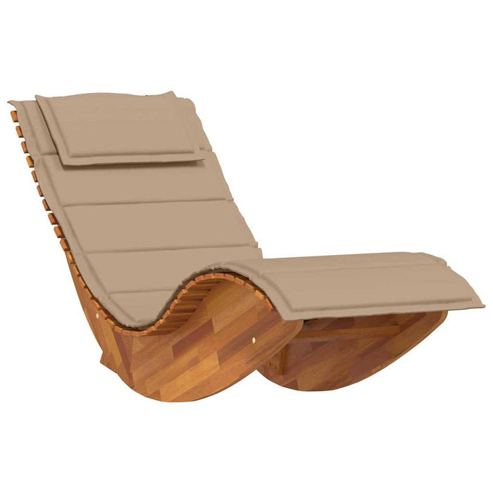 Șezlong 2 pcs Maro 60 x 154 x 74cm Lemn masiv de acacia - WALTI WALTI
