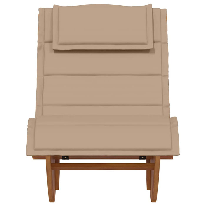 Șezlong 2 pcs Maro 60 x 154 x 74cm Lemn masiv de acacia - WALTI WALTI