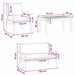 Set de canapele pentru grădină 4 pcs Maro 75 x 45 x 38cm - WALTI WALTI