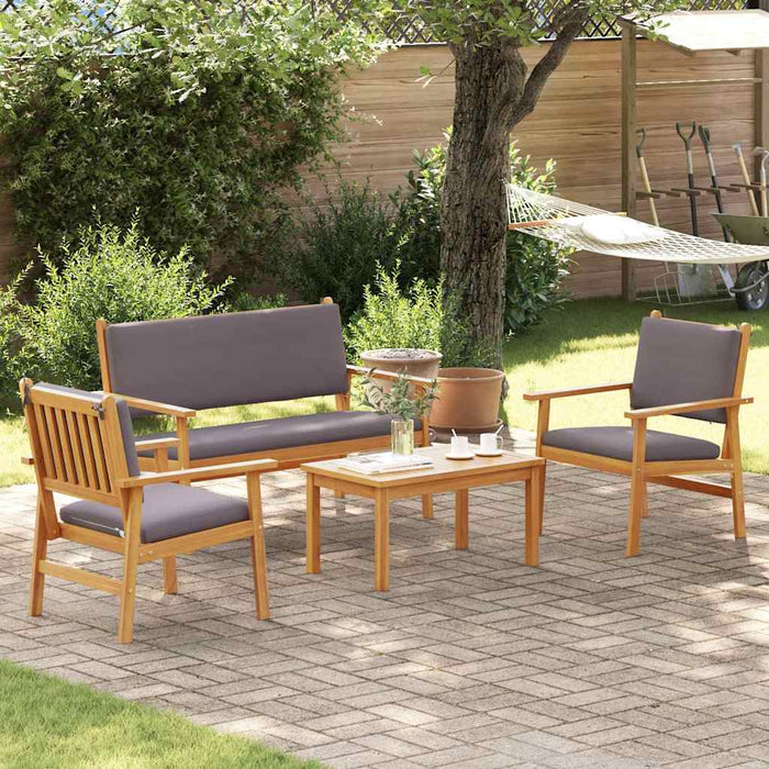 Set de canapele pentru grădină 4 pcs Maro 75 x 45 x 38cm - WALTI WALTI