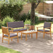 Set de canapele pentru grădină 4 pcs Maro 75 x 45 x 38cm - WALTI WALTI