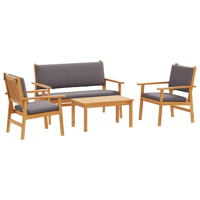 Set de canapele pentru grădină 4 pcs Maro 75 x 45 x 38cm - WALTI WALTI