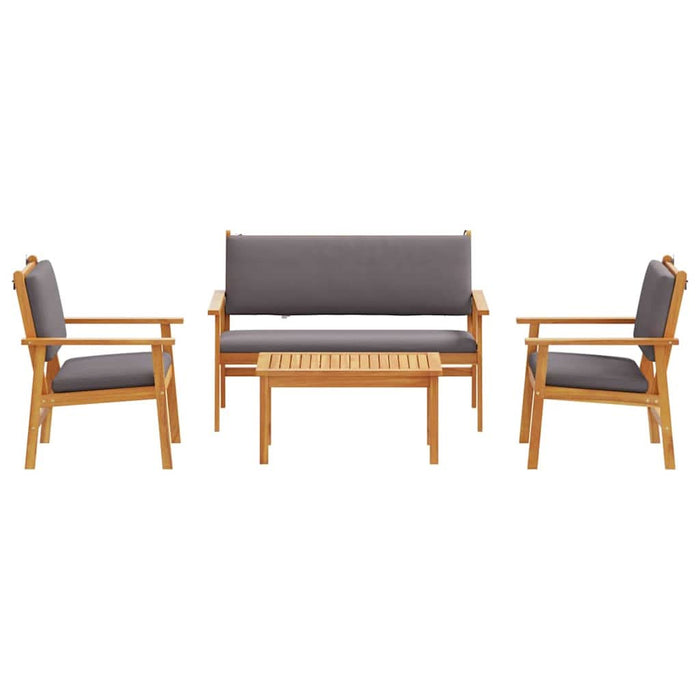 Set de canapele pentru grădină 4 pcs Maro 75 x 45 x 38cm - WALTI WALTI