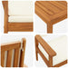 Set de canapele pentru grădină 5 pcs Maro 75 x 45 x 38cm - WALTI WALTI