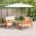 Set de canapele pentru grădină 5 pcs Maro 75 x 45 x 38cm - WALTI WALTI