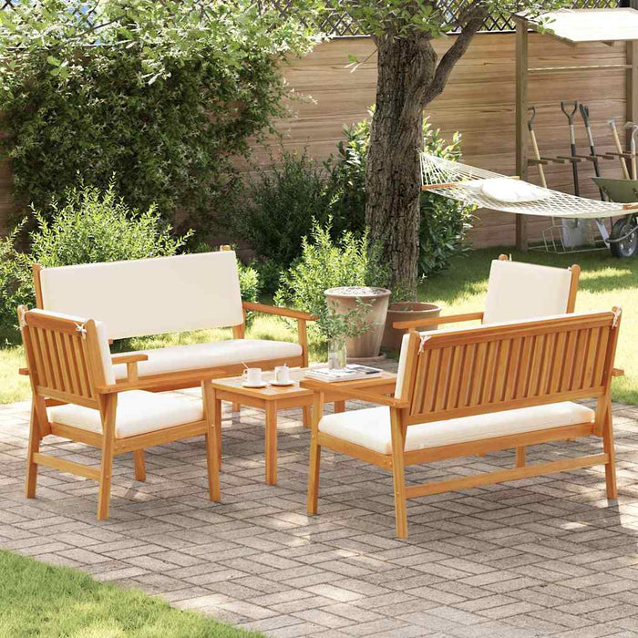 Set de canapele pentru grădină 5 pcs Maro 75 x 45 x 38cm - WALTI WALTI
