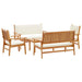 Set de canapele pentru grădină 5 pcs Maro 75 x 45 x 38cm - WALTI WALTI