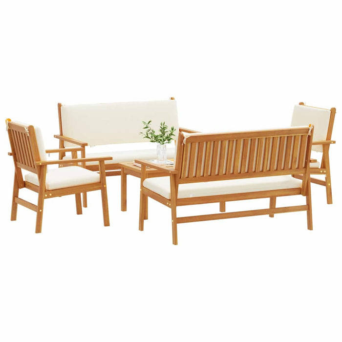 Set de canapele pentru grădină 5 pcs Maro 75 x 45 x 38cm - WALTI WALTI