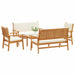 Set de canapele pentru grădină 5 pcs Maro 75 x 45 x 38cm - WALTI WALTI