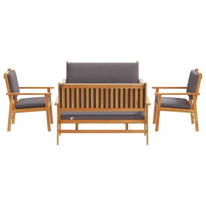 Set de canapele pentru grădină 5 pcs Maro 75 x 45 x 38cm - WALTI WALTI