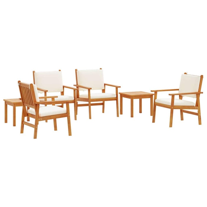 Set de canapele pentru grădină 6 pcs Maro 45 x 45 x 38cm - WALTI WALTI
