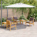 Set de canapele pentru grădină 6 pcs Maro 45 x 45 x 38cm - WALTI WALTI