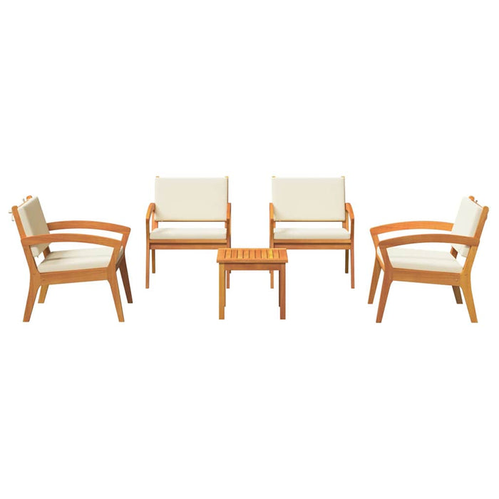 Set bistro 5 pcs Maro 45 x 45 x 38cm Lemn masiv de acacia - WALTI WALTI