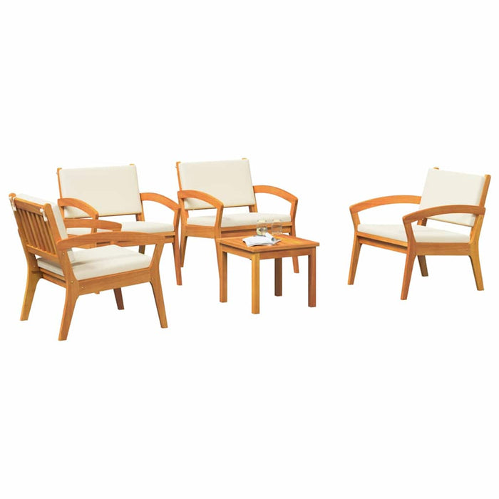 Set bistro 5 pcs Maro 45 x 45 x 38cm Lemn masiv de acacia - WALTI WALTI