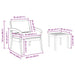 Set bistro 5 pcs Maro 45 x 45 x 38cm Lemn masiv de acacia - WALTI WALTI